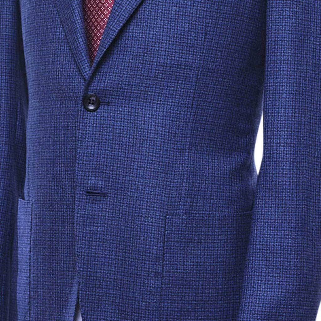 KITON Blue Cashmere Blazer
