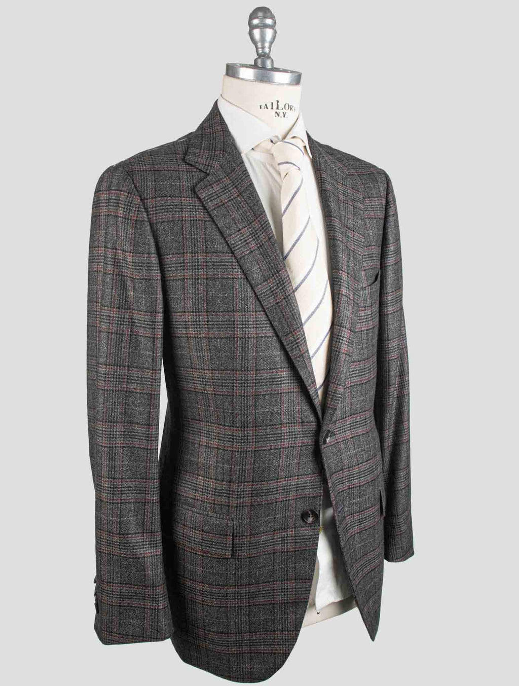 Kiton KITON Multicolor Cashmere Silk Blazer Multicolor 001