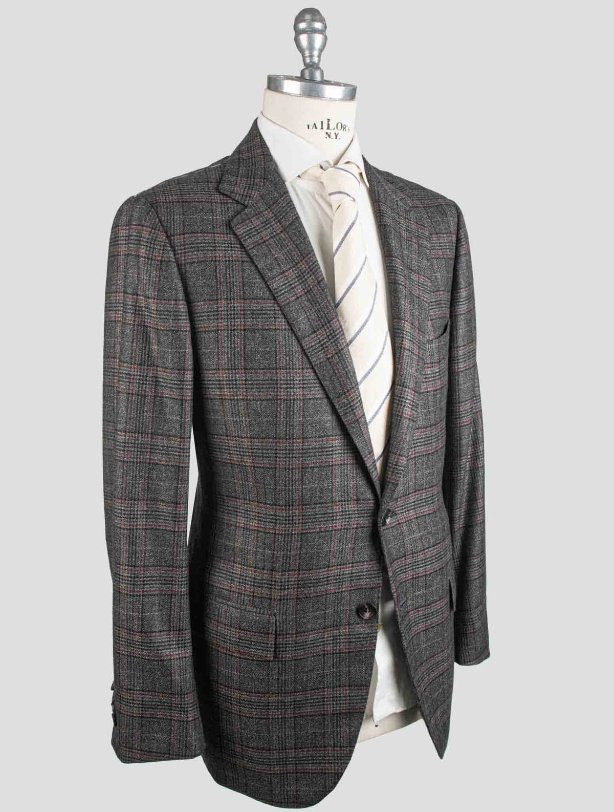 Kiton KITON Multicolor Cashmere Silk Blazer Multicolor 001