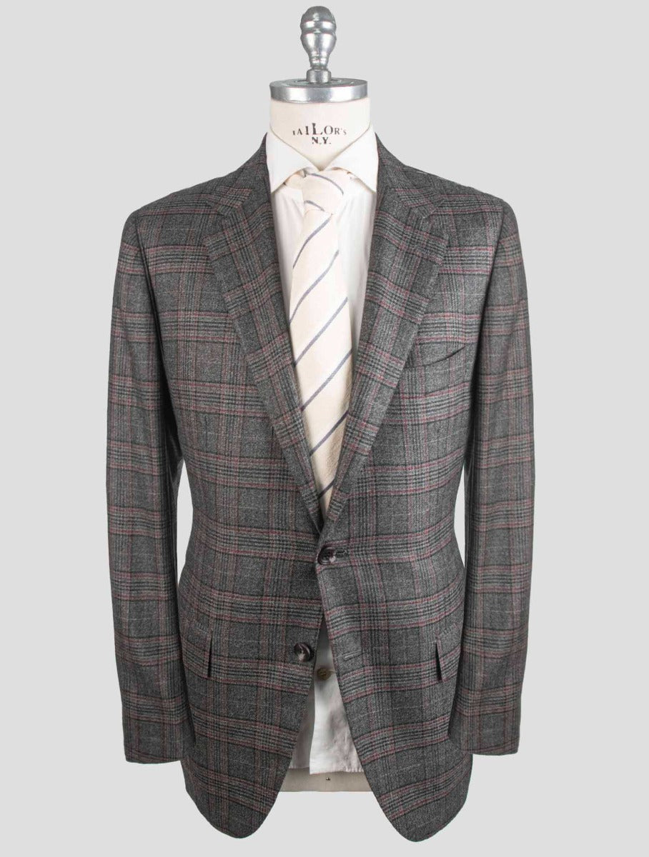 KITON Multicolor Cashmere Silk Blazer