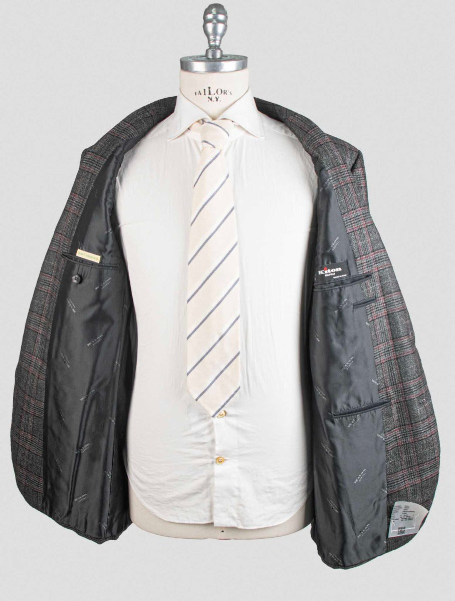 KITON Multicolor Cashmere Silk Blazer