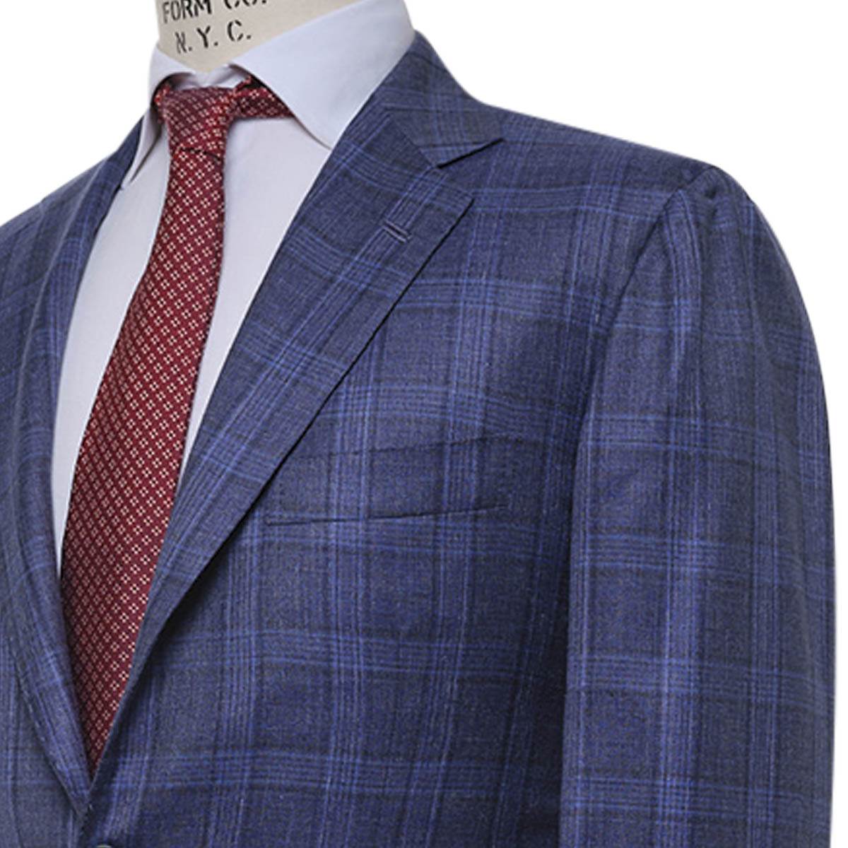 KITON Multicolor Cashmere Silk Linen Blazer