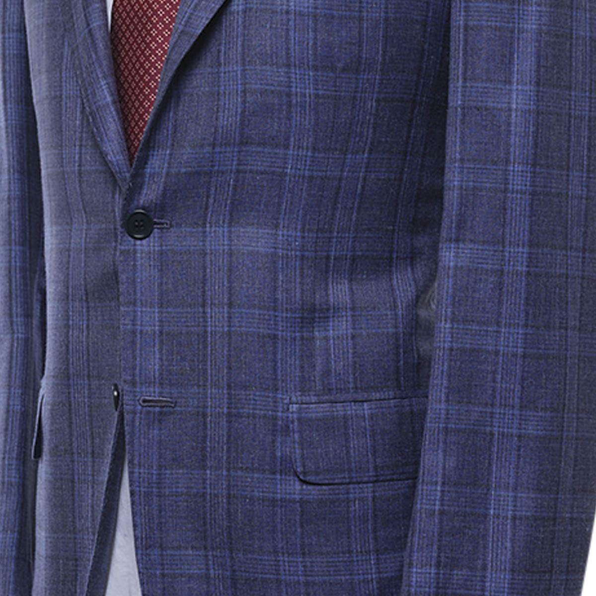 KITON Multicolor Cashmere Silk Linen Blazer