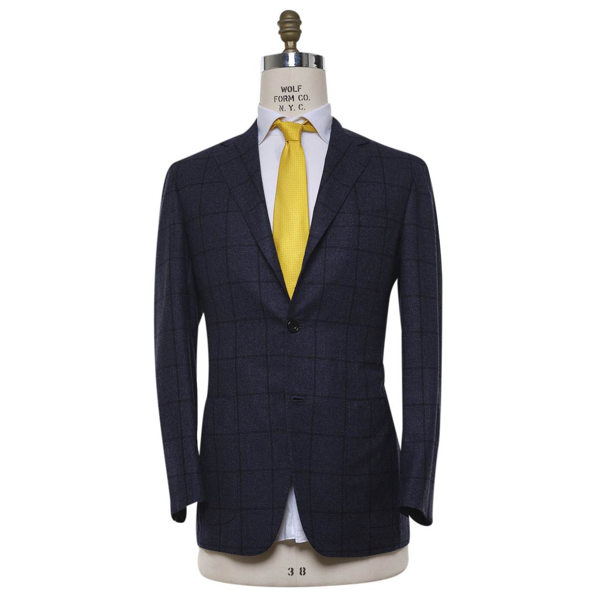KITON Blue Cashmere Silk Blazer