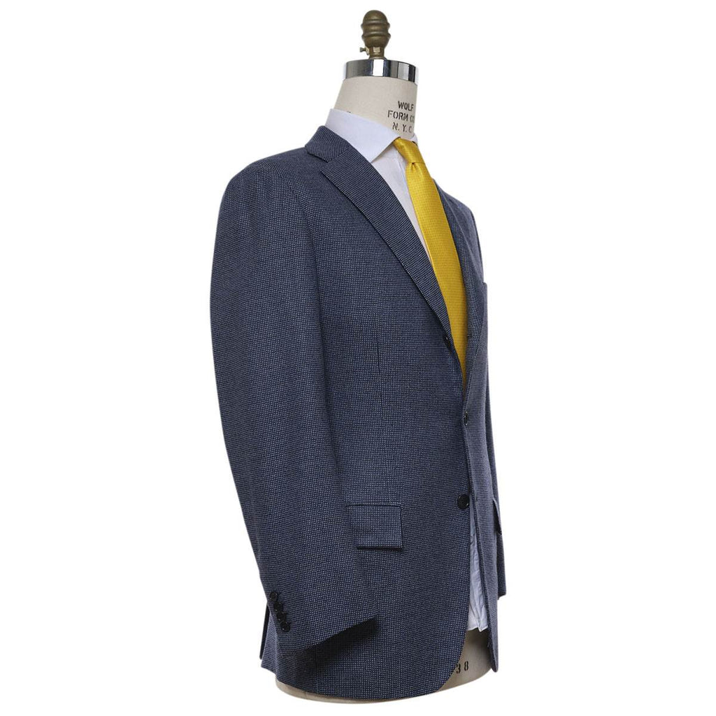 Kiton KITON Blue Cashmere Blazer Blue 001