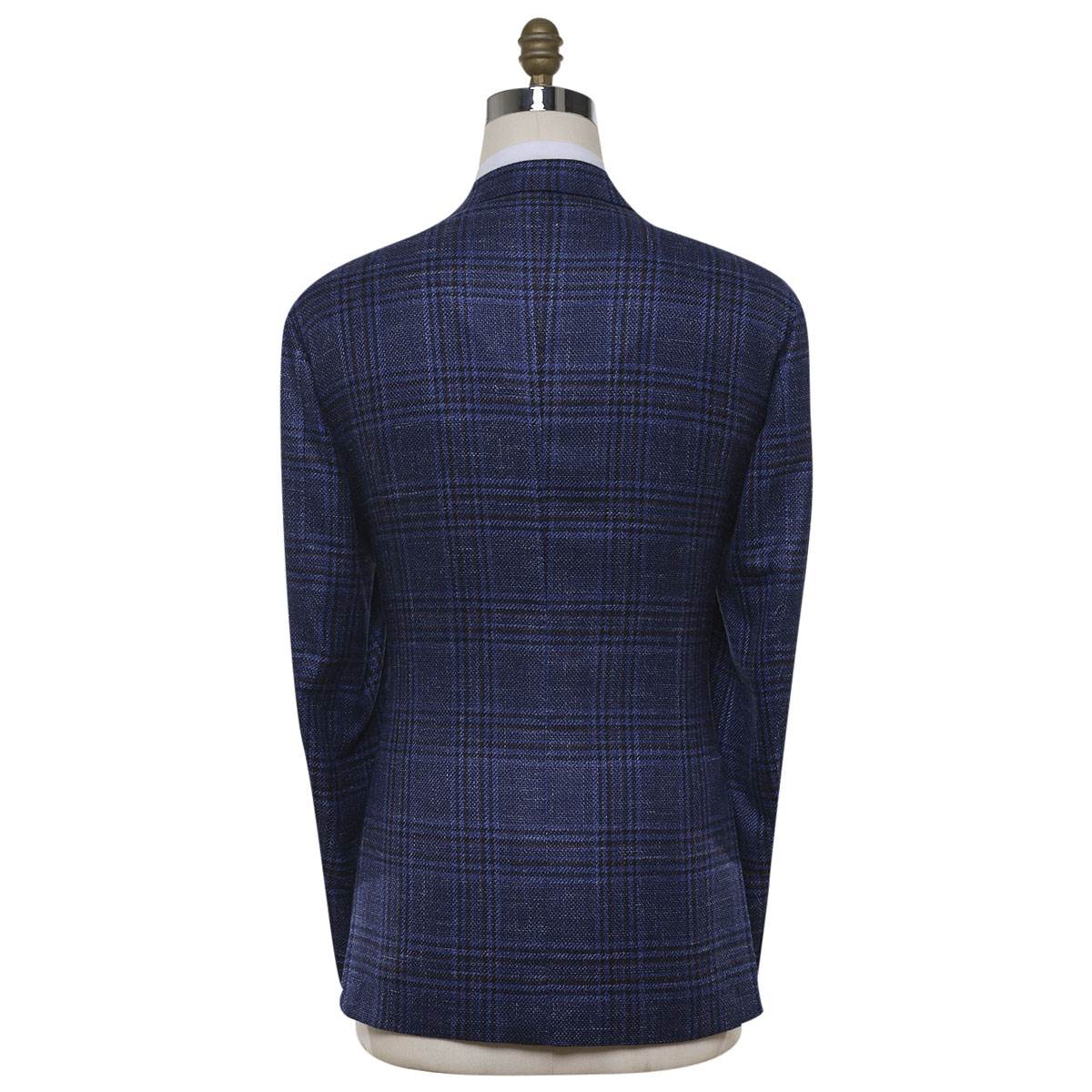 KITON Multicolor Cashmere Linen Wool Silk Blazer