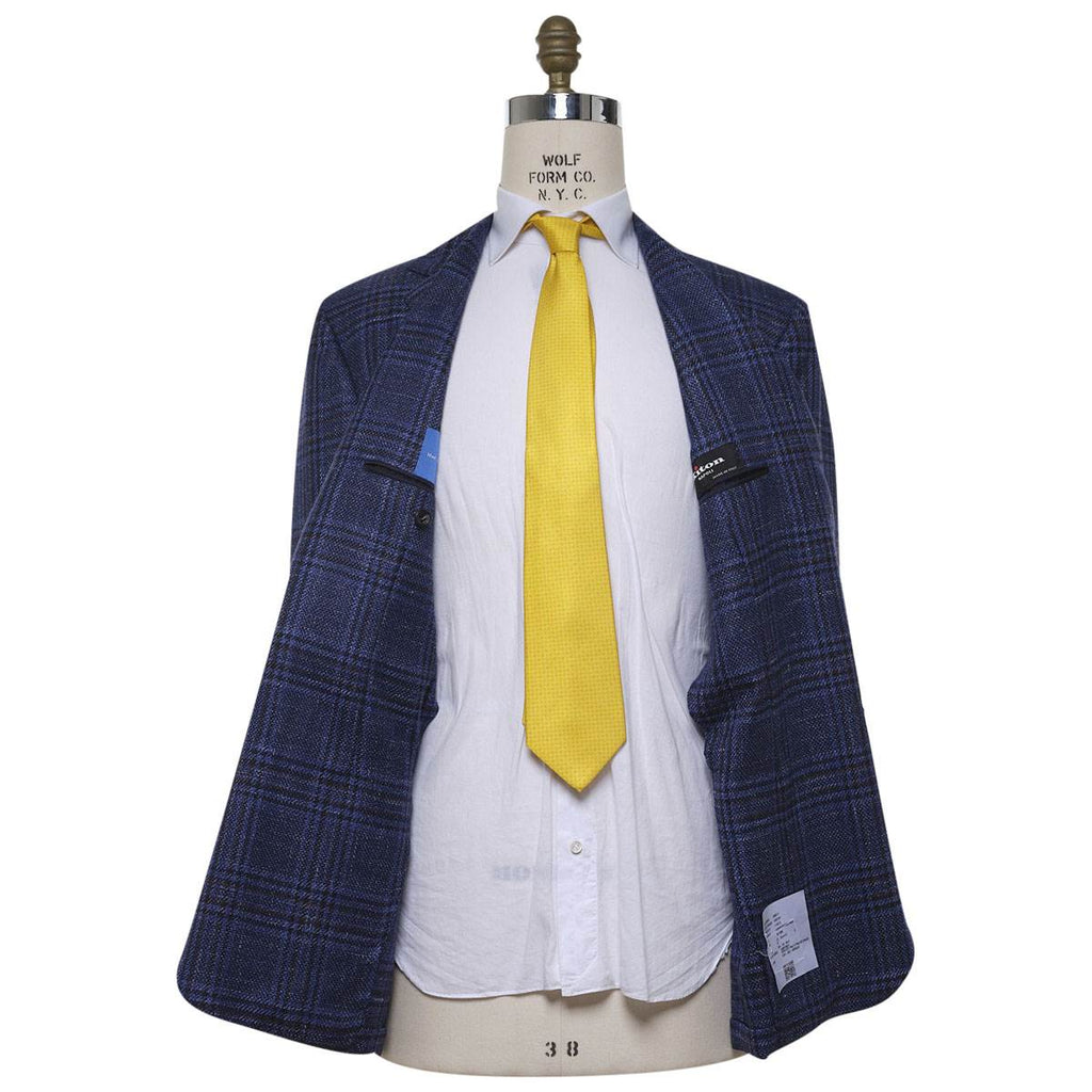 KITON Multicolor Cashmere Linen Wool Silk Blazer