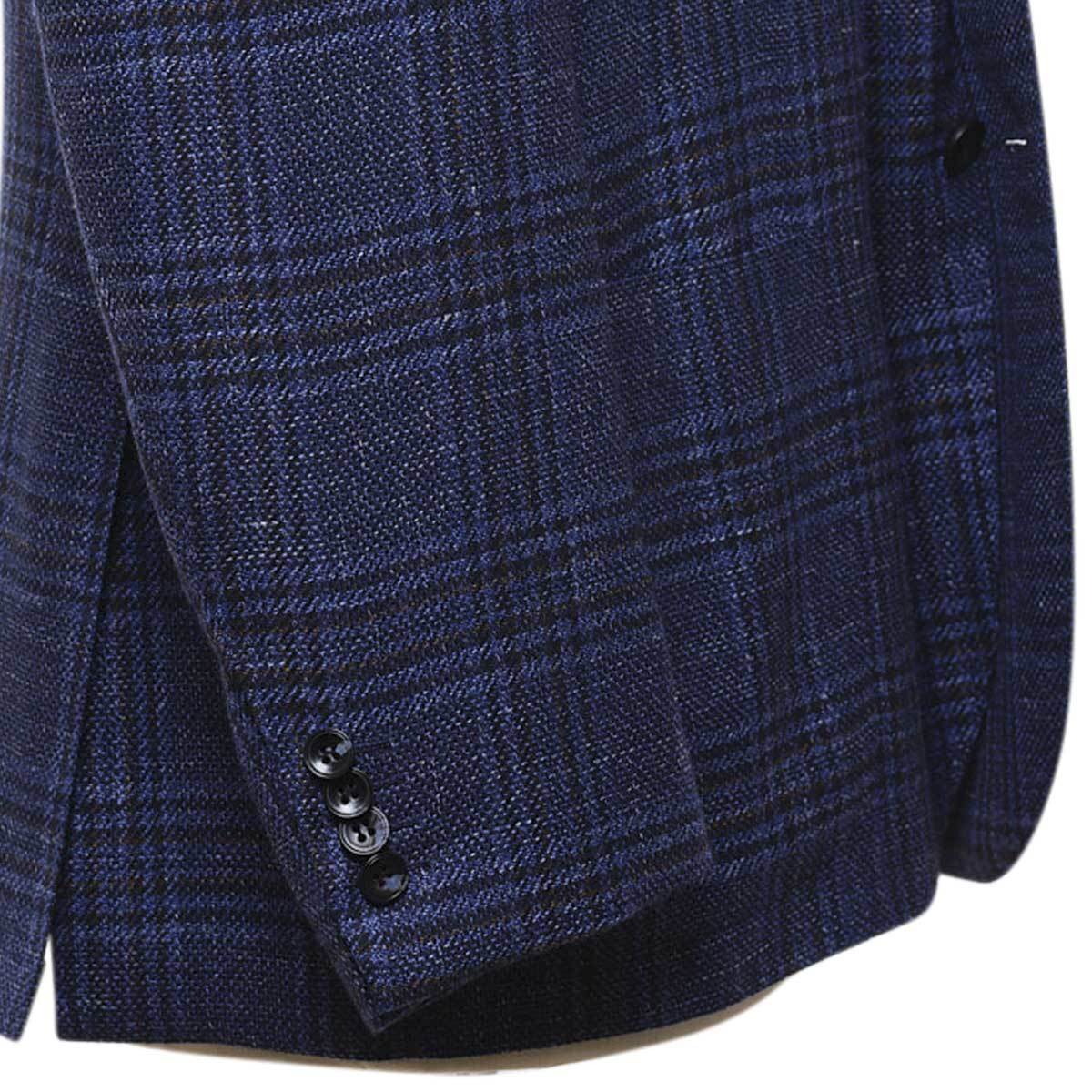 KITON Multicolor Cashmere Linen Wool Silk Blazer