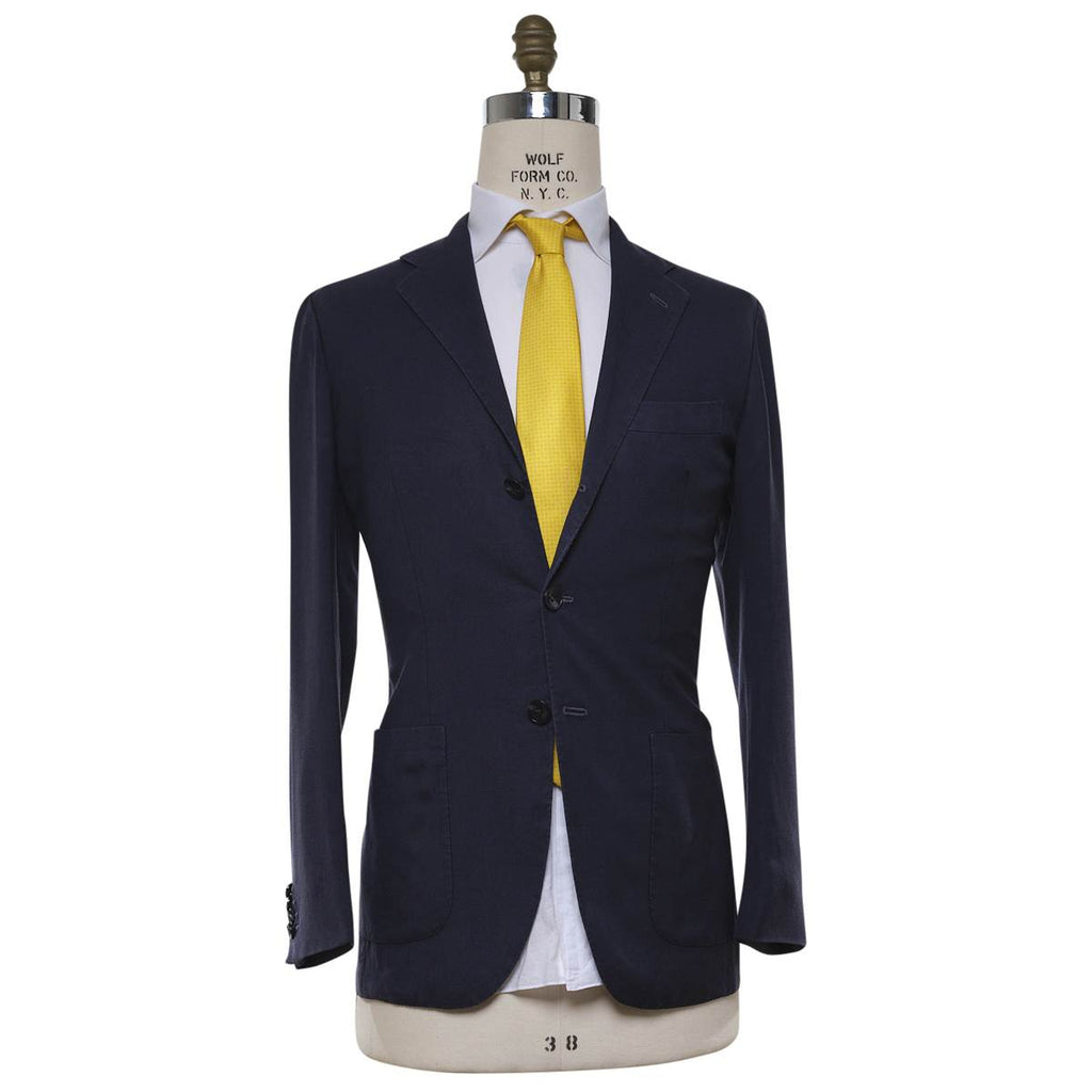 KITON Blue Cashmere Blazer
