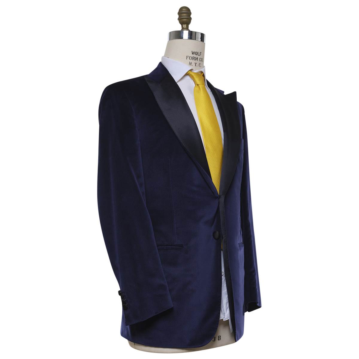 KITON Blue Cotton Smoking