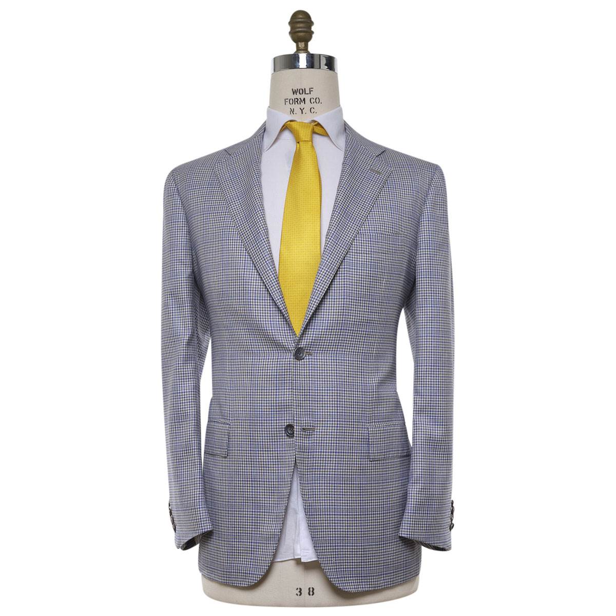 KITON Multicolor Cashmere Silk Blazer