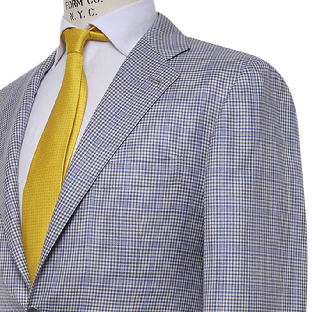 KITON Multicolor Cashmere Silk Blazer
