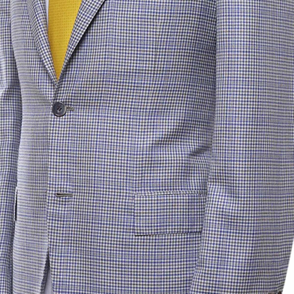KITON Multicolor Cashmere Silk Blazer