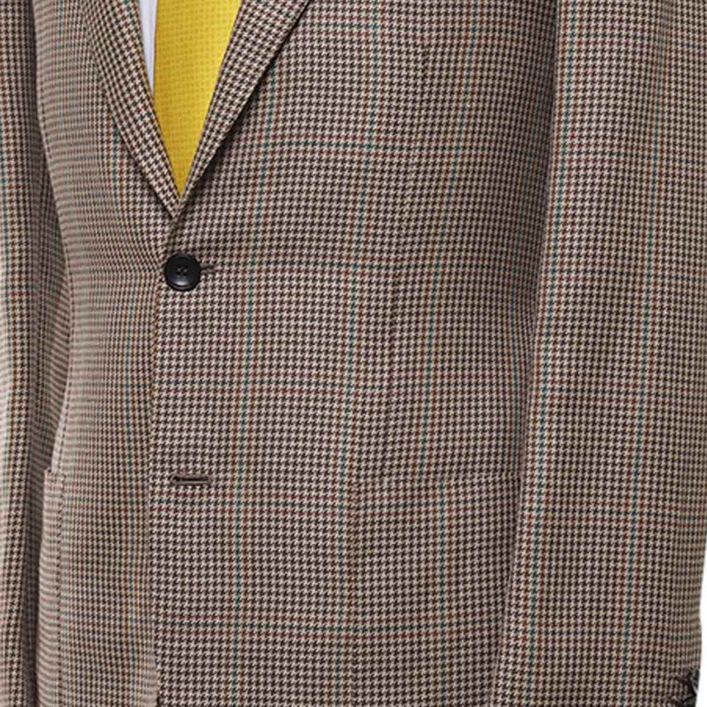 KITON Multicolor Cashmere Linen Silk Blazer