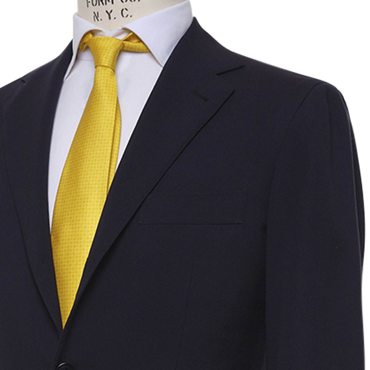 KITON Blue Wool 14 Micron Blazer