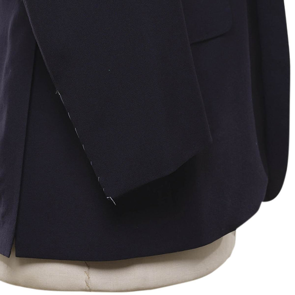 KITON Blue Wool 14 Micron Blazer