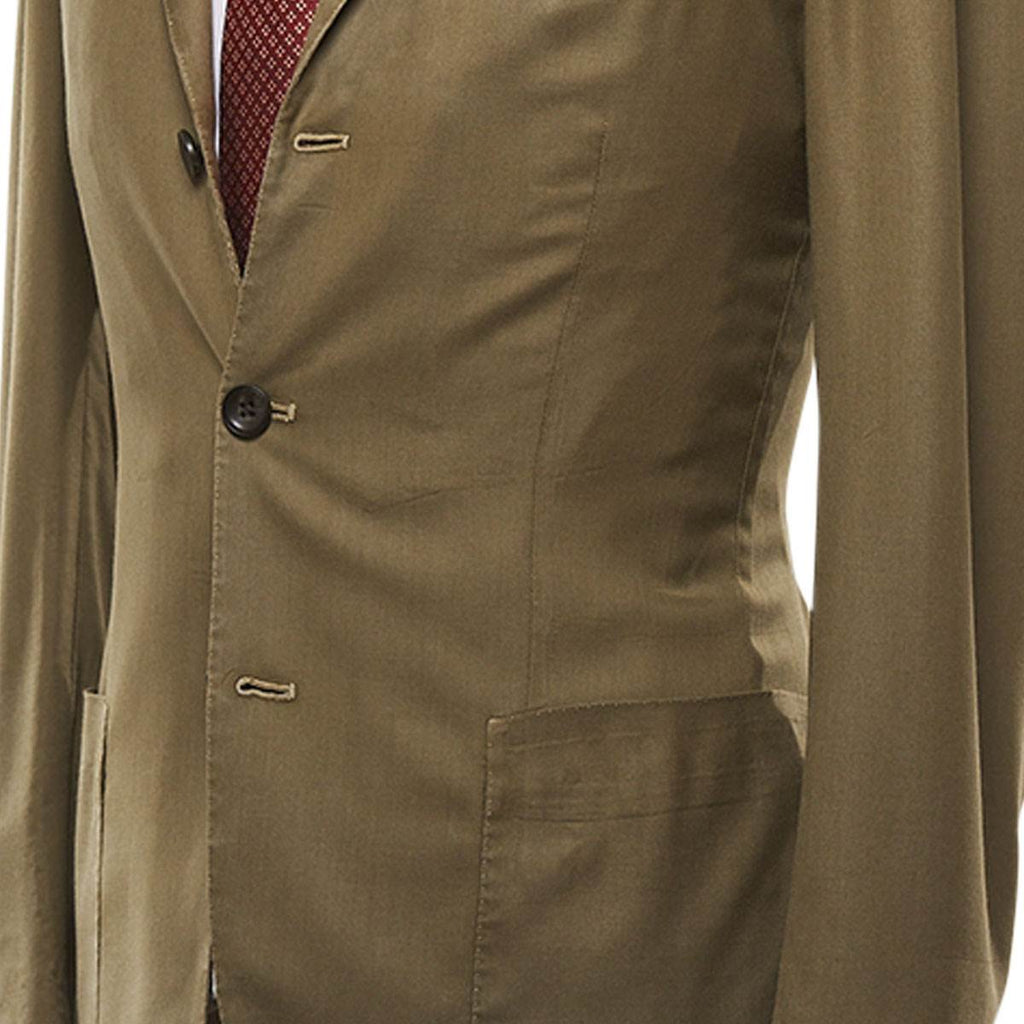 KITON Green Cashmere Blazer