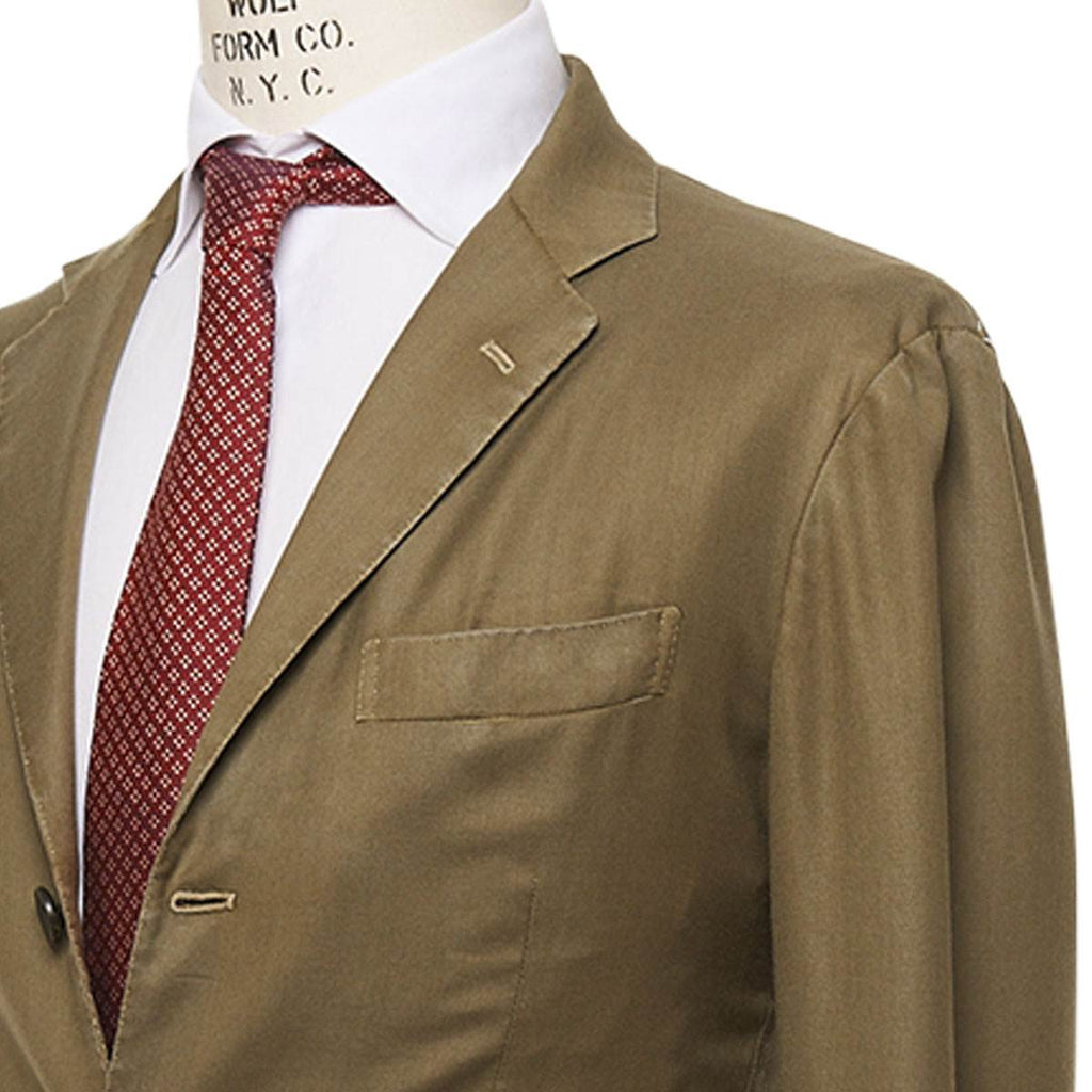 KITON Green Cashmere Blazer