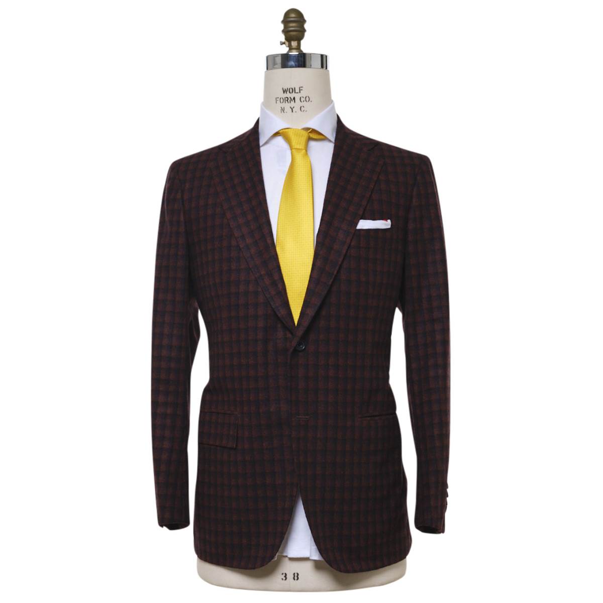 Kiton KITON Red Blue Cashmere Blazer Red/Blue 000