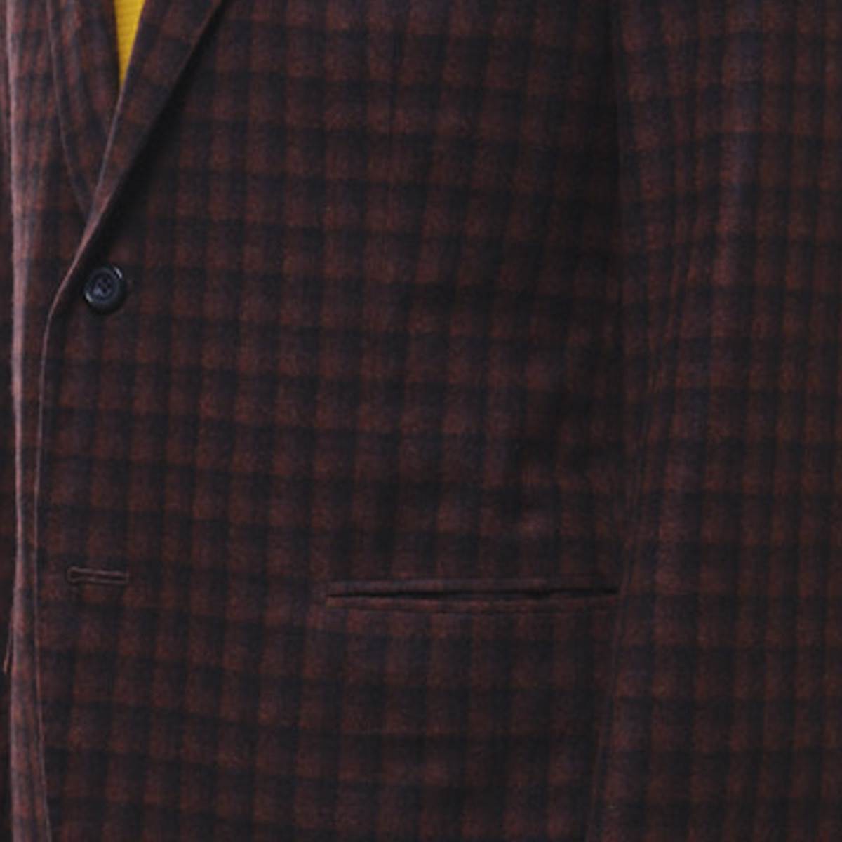 KITON Red Blue Cashmere Blazer