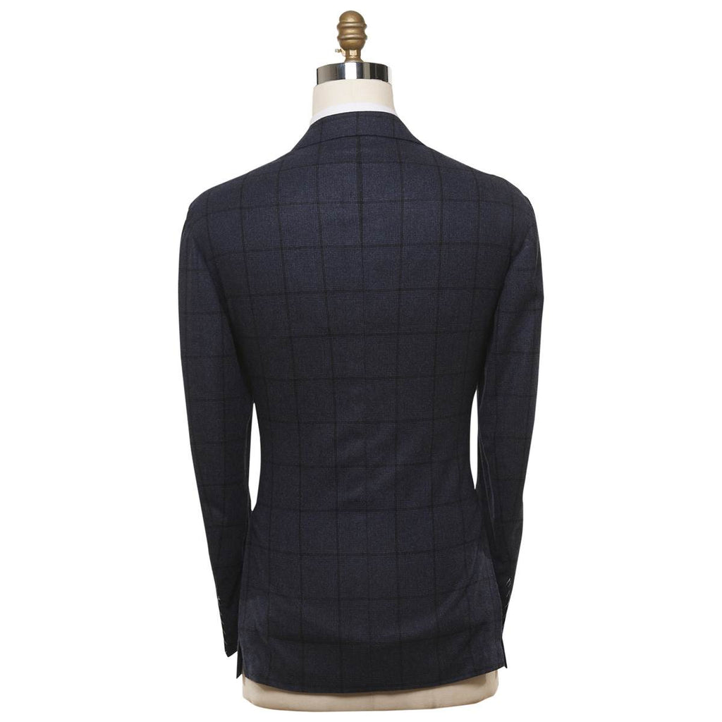 KITON Blue Cashmere Silk Blazer