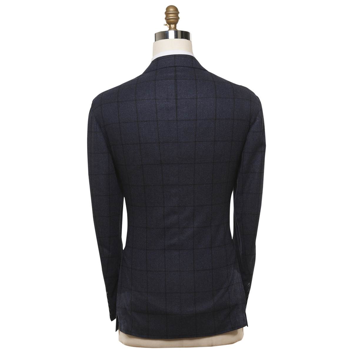 KITON Blue Cashmere Silk Blazer