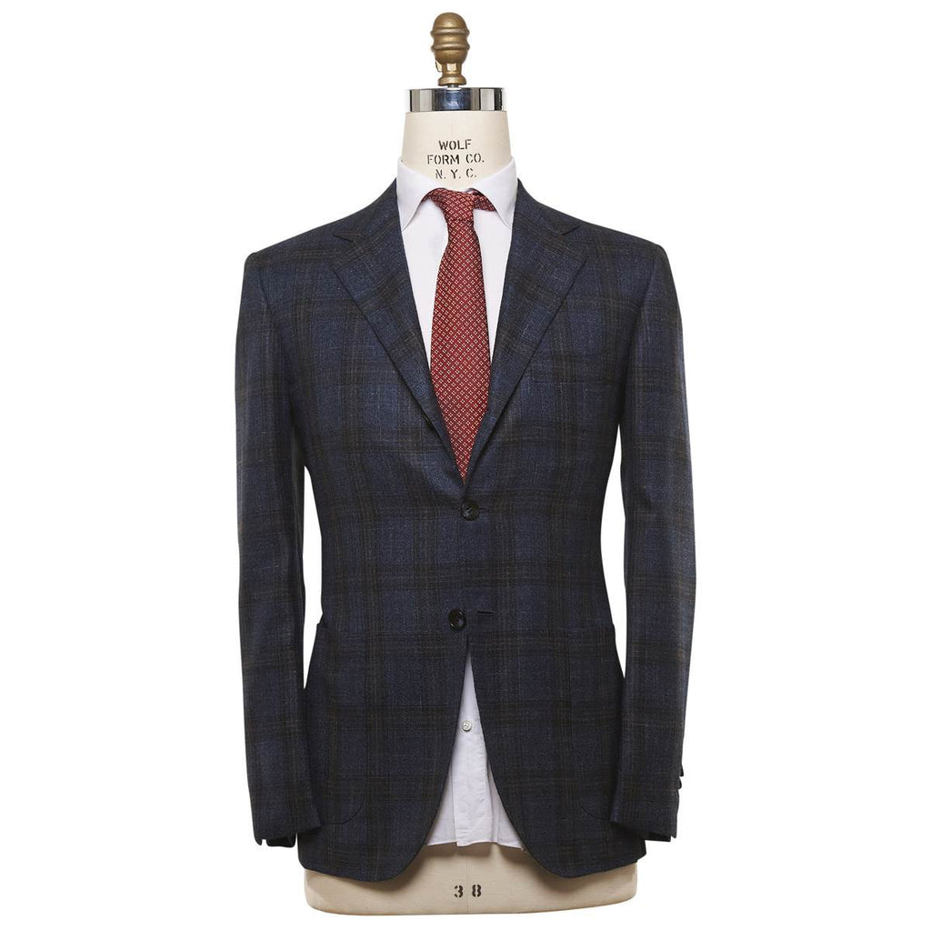 Kiton KITON Multicolor Cashmere Silk Linen Blazer Multicolor 000