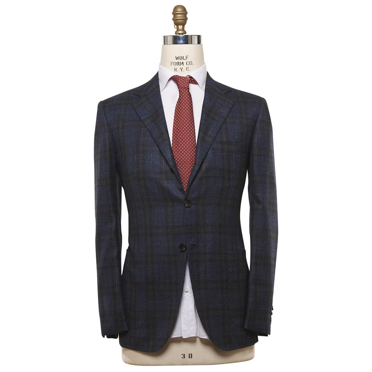 Kiton KITON Multicolor Cashmere Silk Linen Blazer Multicolor 000