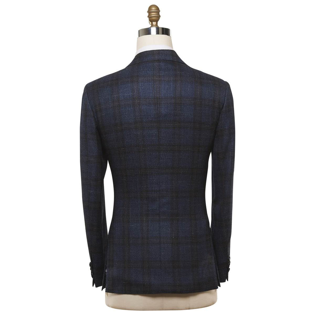 KITON Multicolor Cashmere Silk Linen Blazer