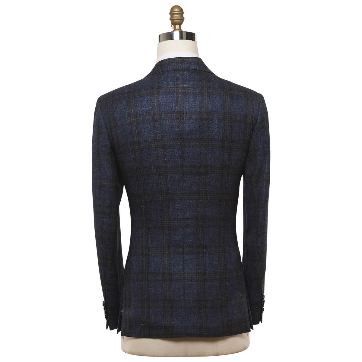 KITON Multicolor Cashmere Silk Linen Blazer