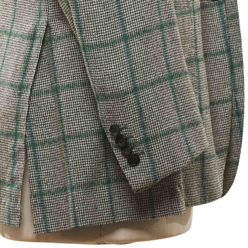 KITON Multicolor Cashmere Nylon Silk Linen Blazer