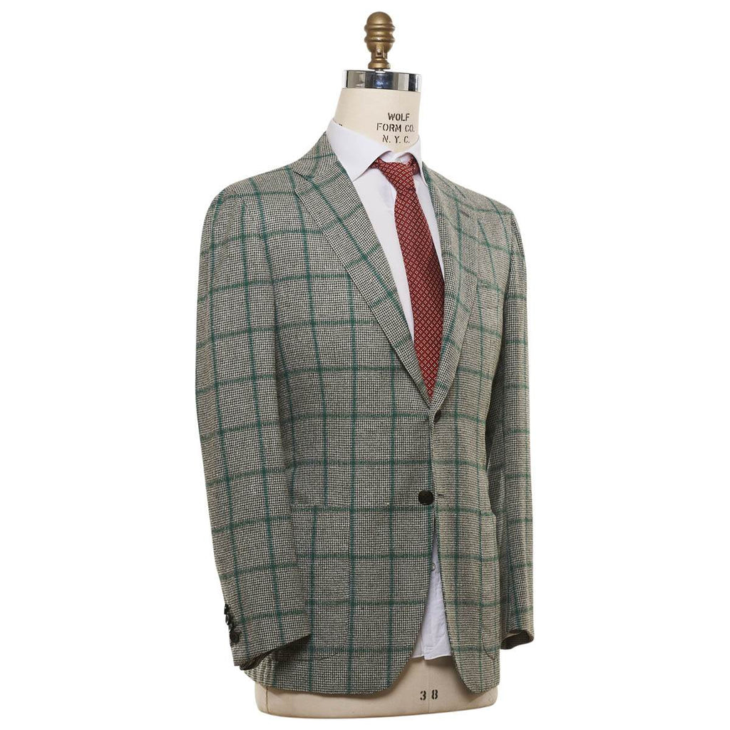 KITON Multicolor Cashmere Nylon Silk Linen Blazer