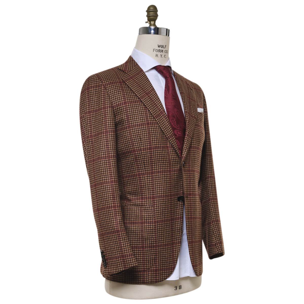 Kiton KITON Multicolor Cashmere Silk Vicuna Peru Blazer Multicolor 001