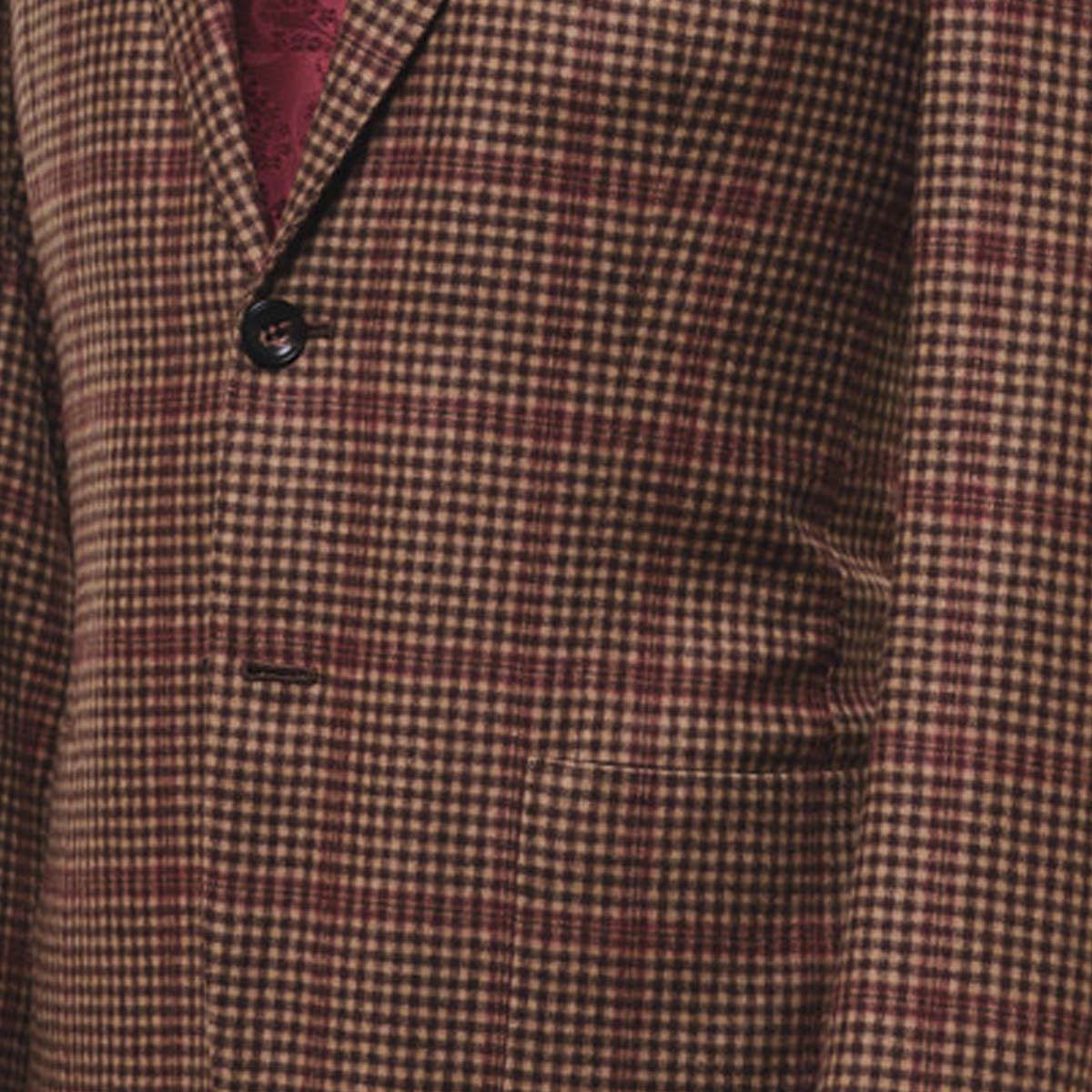 KITON Multicolor Cashmere Silk Vicuna Peru Blazer