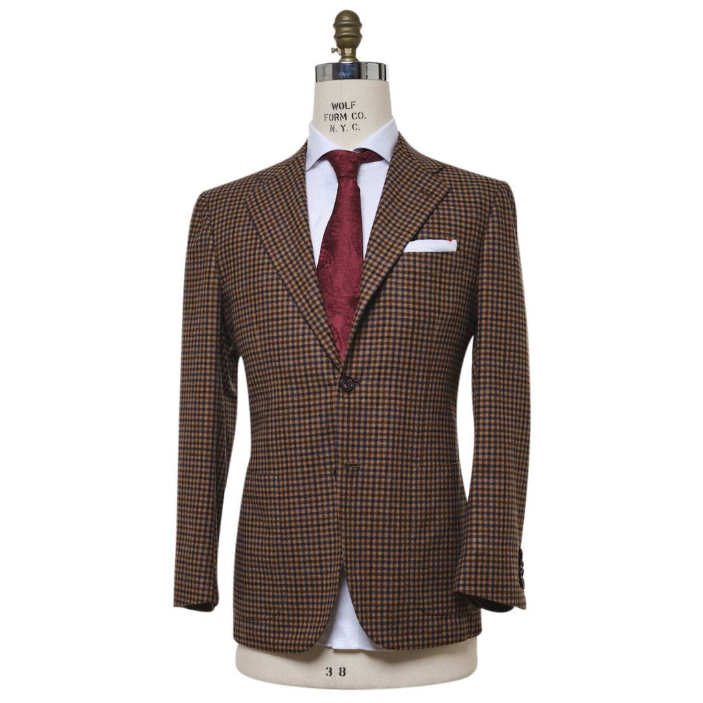 Kiton KITON Multicolor Wool Cashmere Blazer Multicolor 000