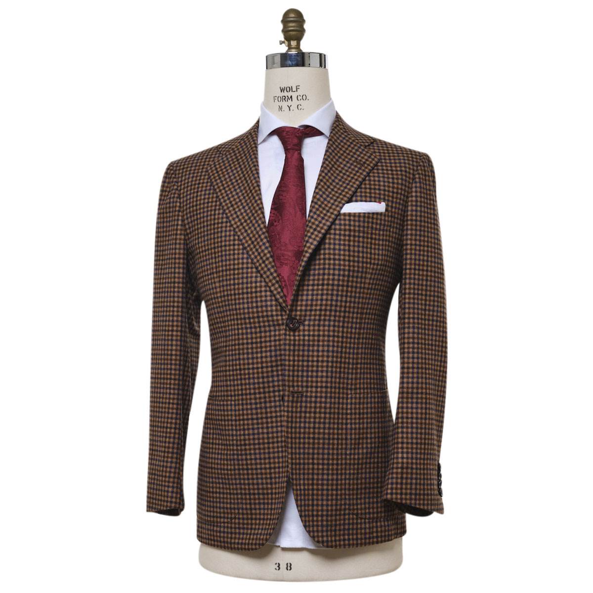 Kiton KITON Multicolor Wool Cashmere Blazer Multicolor 000