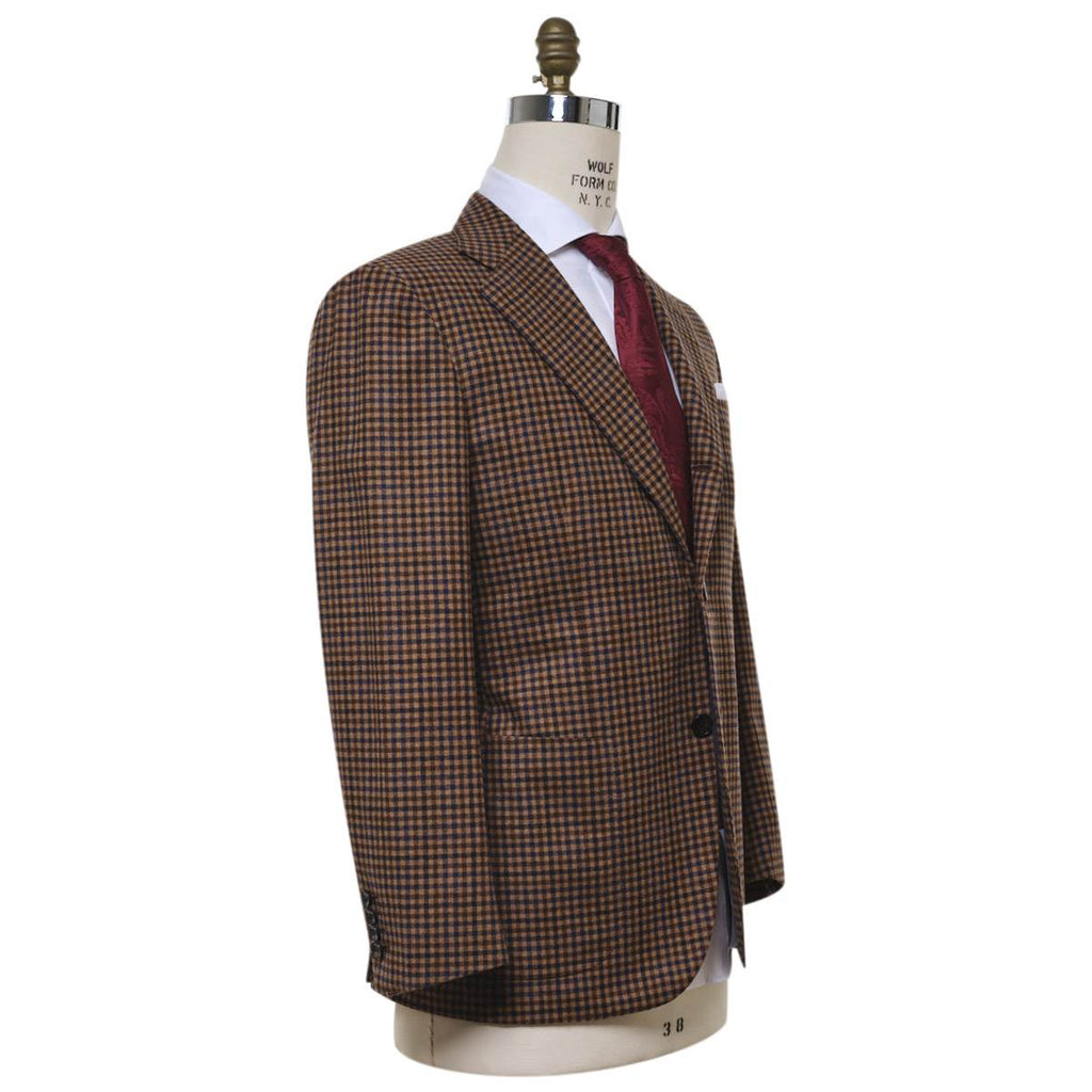 Kiton KITON Multicolor Wool Cashmere Blazer Multicolor 001
