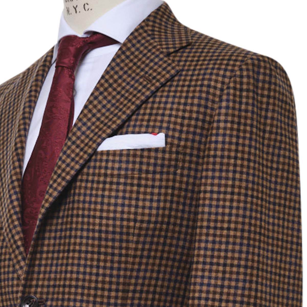 KITON Multicolor Wool Cashmere Blazer