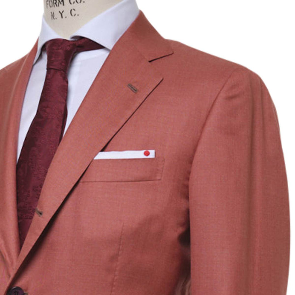 KITON Pink Cashmere Silk Blazer