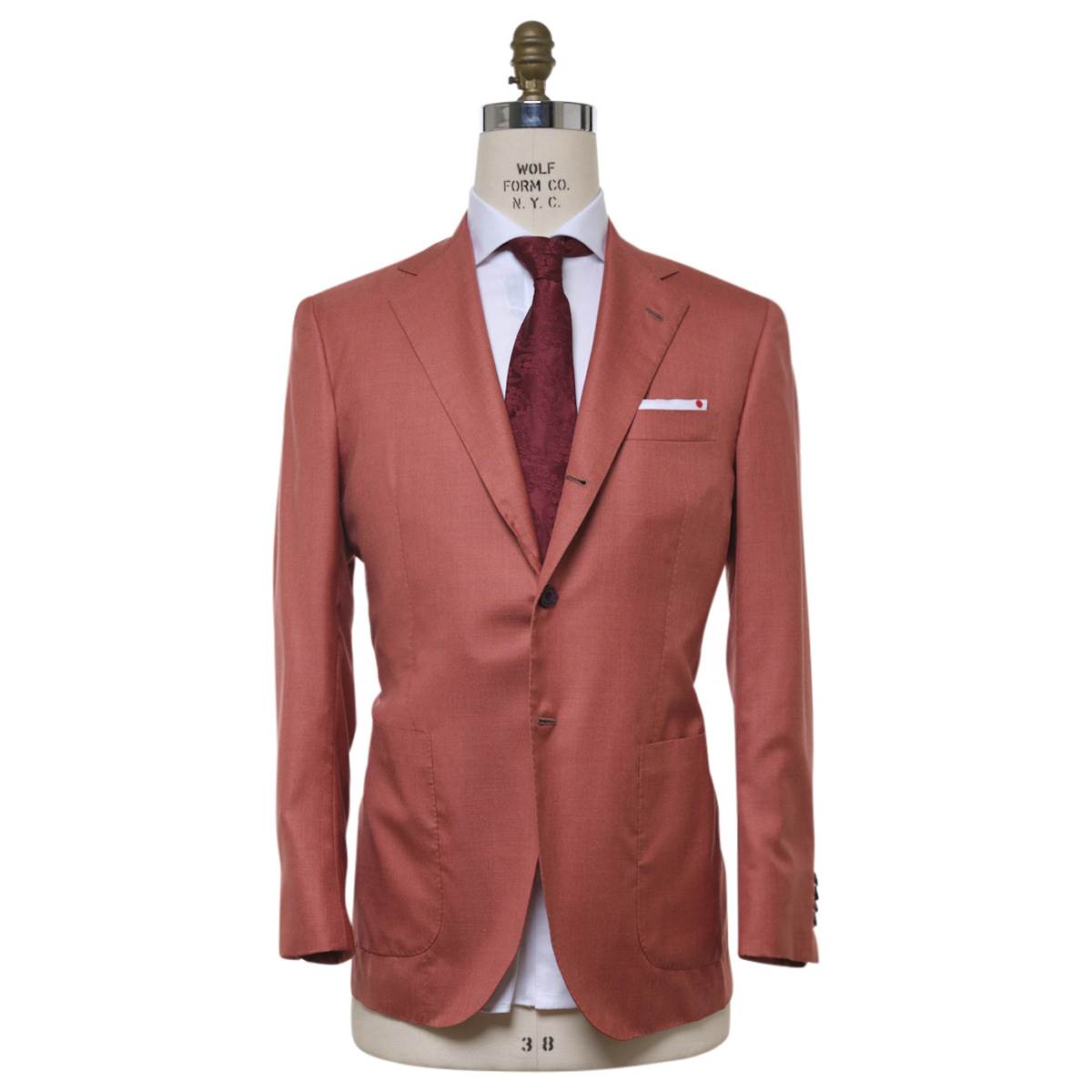 KITON Pink Cashmere Silk Blazer
