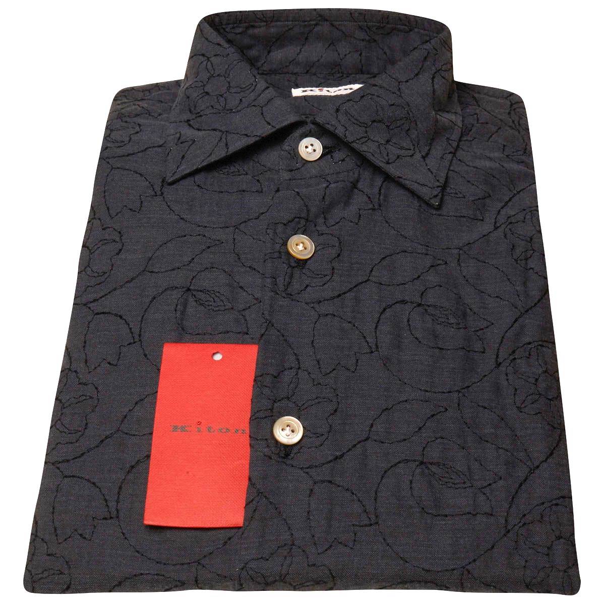 Kiton KITON Blue Cotton Shirt Blue 000