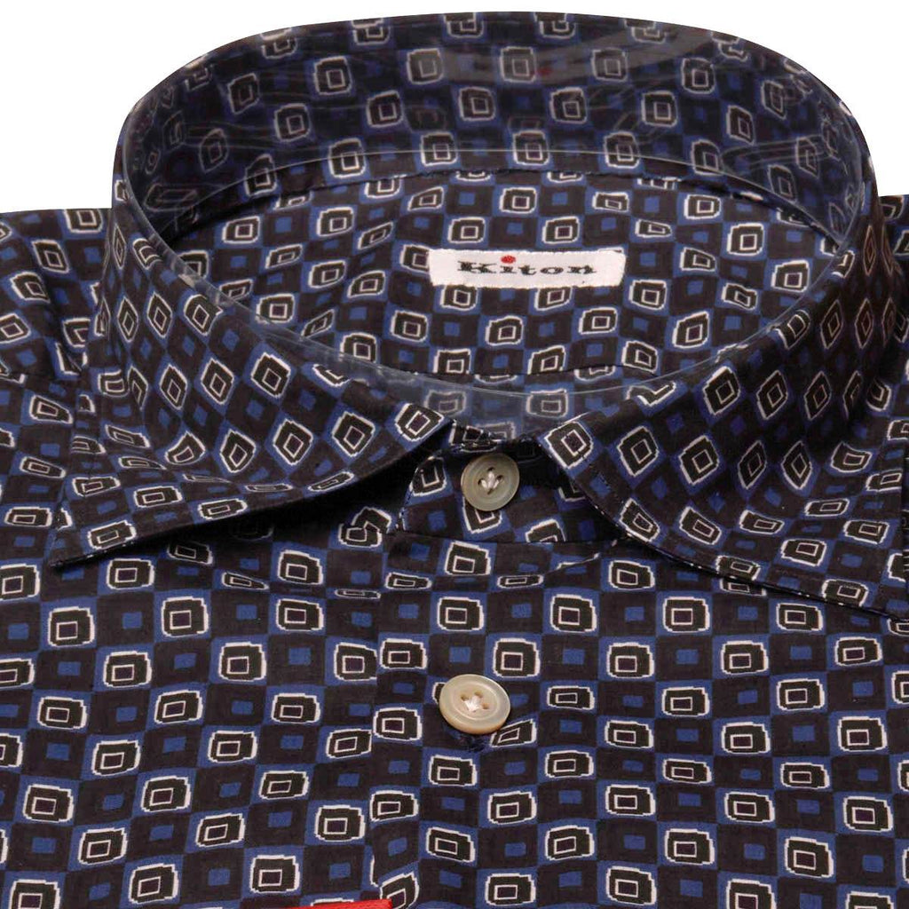 Kiton KITON Multicolor Cotton Shirt Multicolor 001