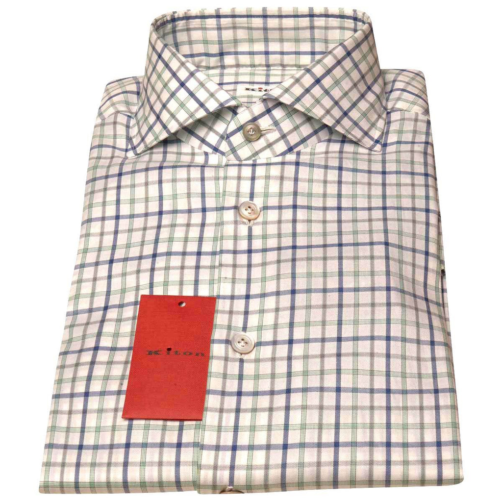 KITON Multicolor Cotton Shirt