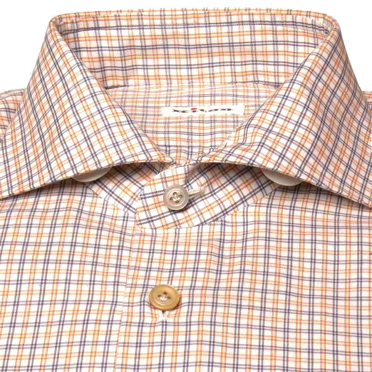 KITON Multicolor Cotton Shirt