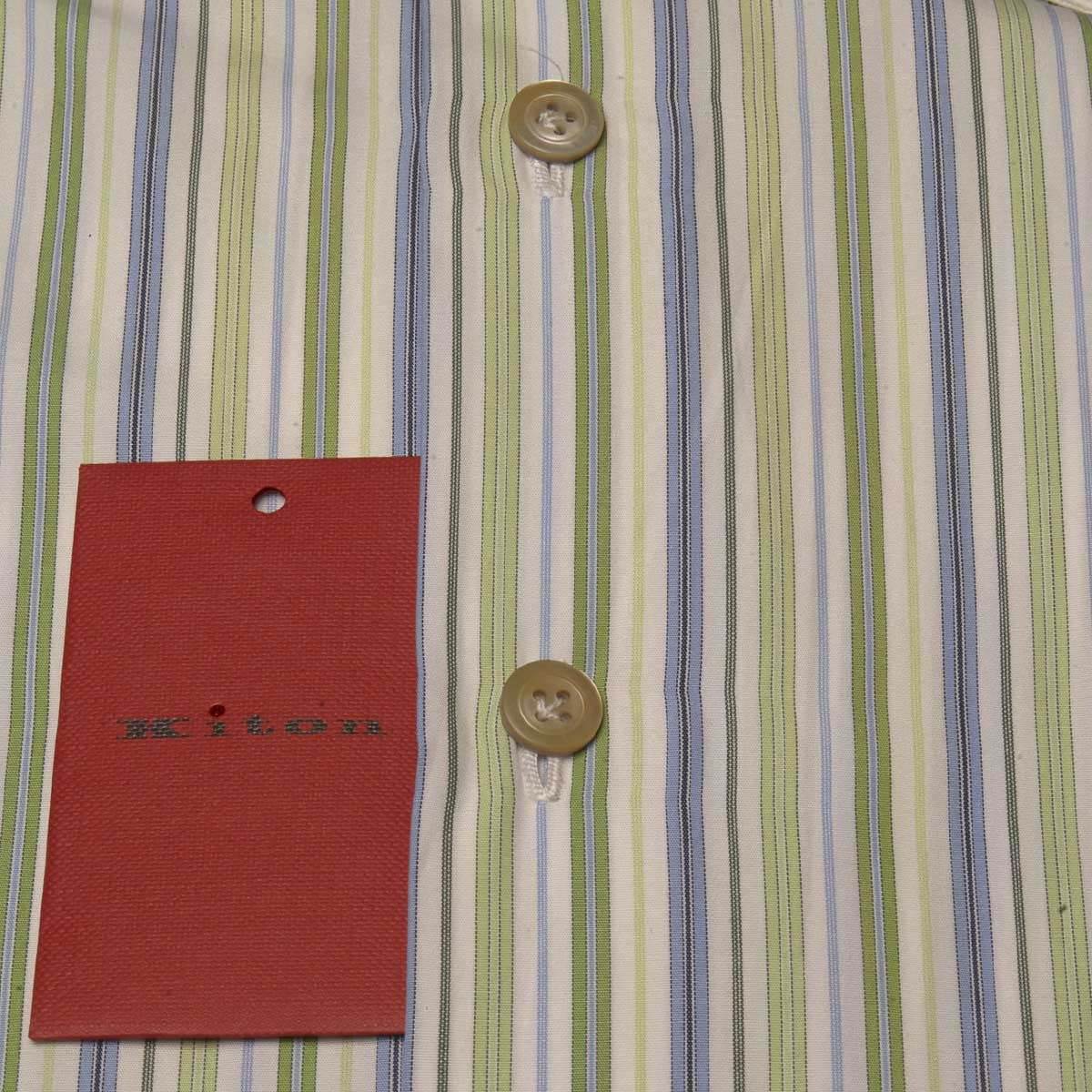 KITON Multicolor Cotton Shirt