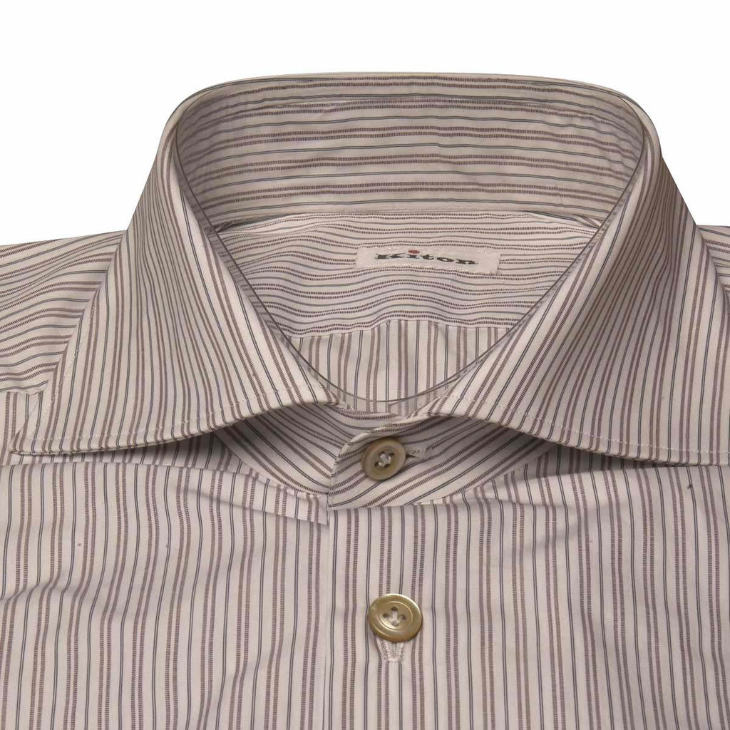 KITON Multicolor Cotton Shirt