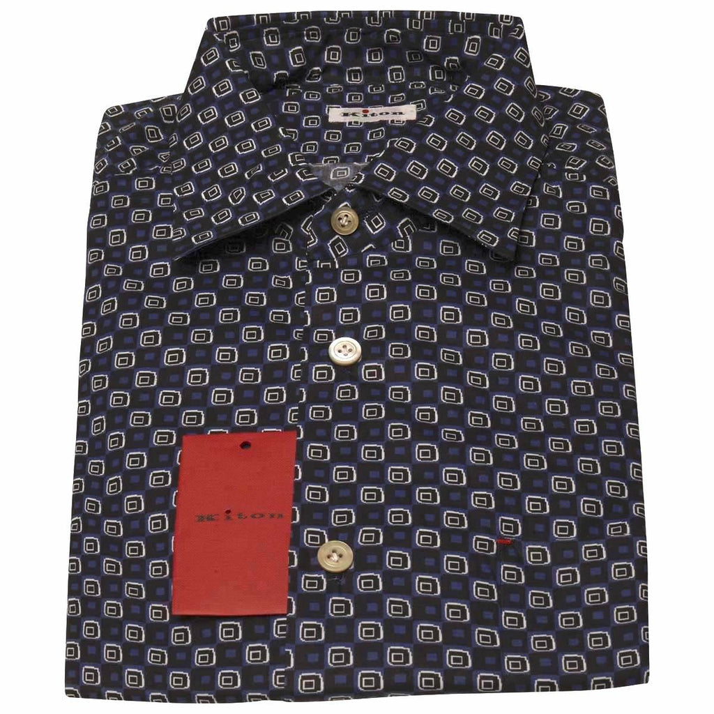 KITON Multicolor Cotton Shirt