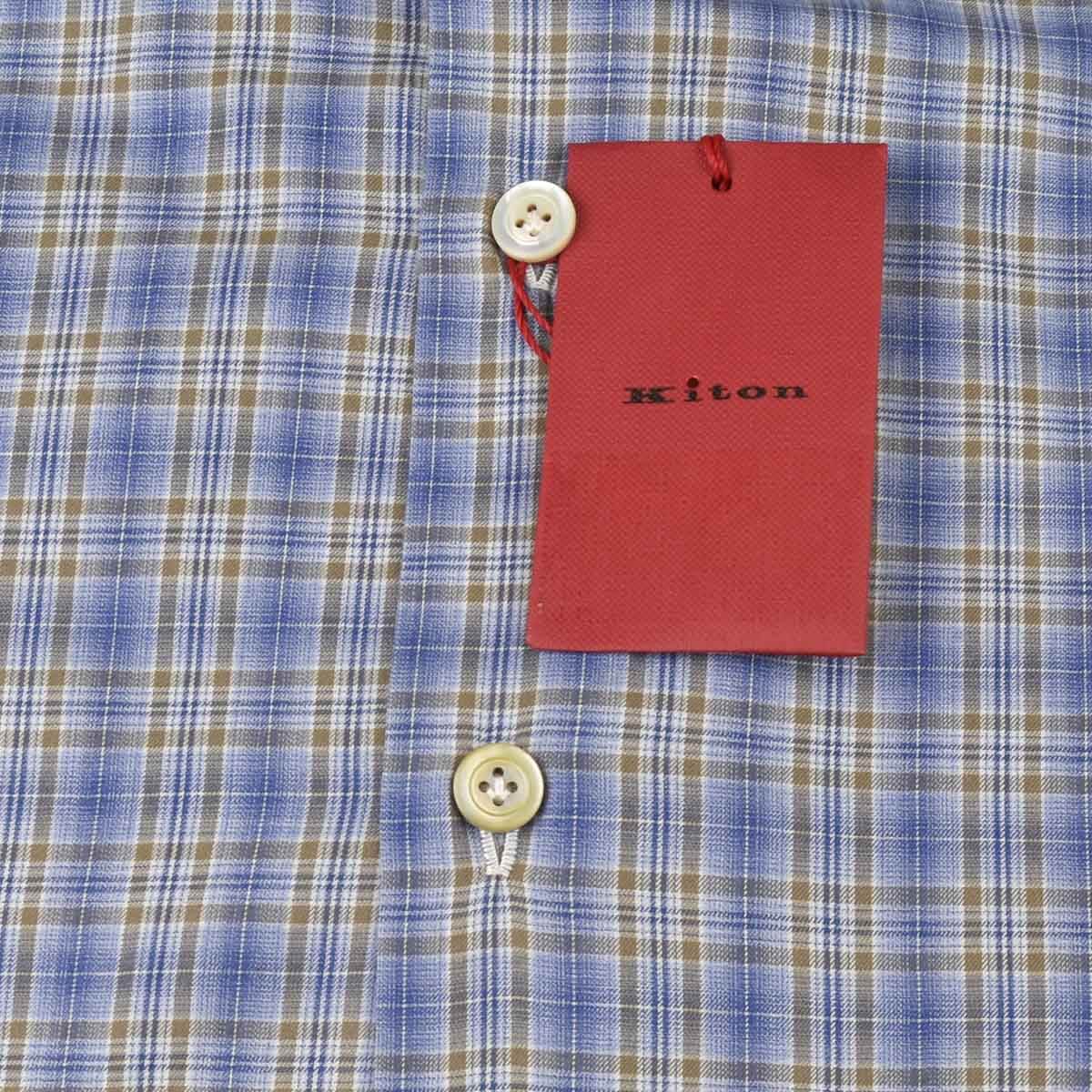 Kiton KITON Multicolor Cotton Shirt Multicolor 001