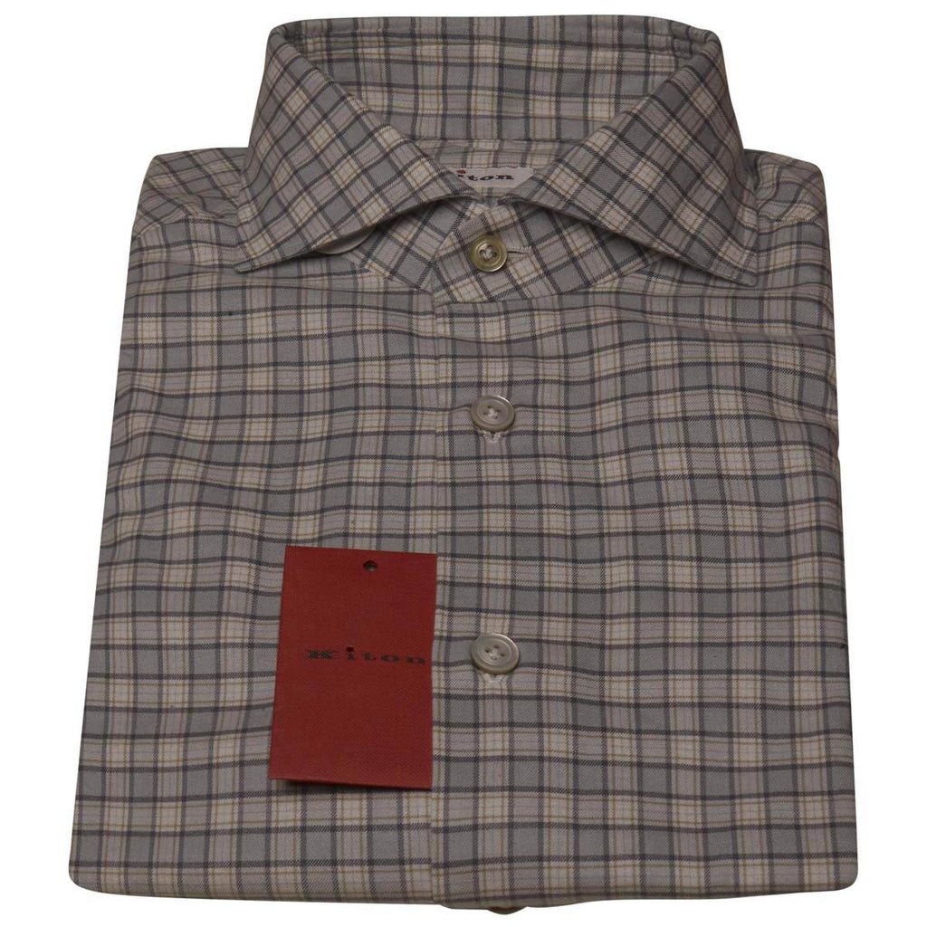 KITON Multicolor Cotton Shirt