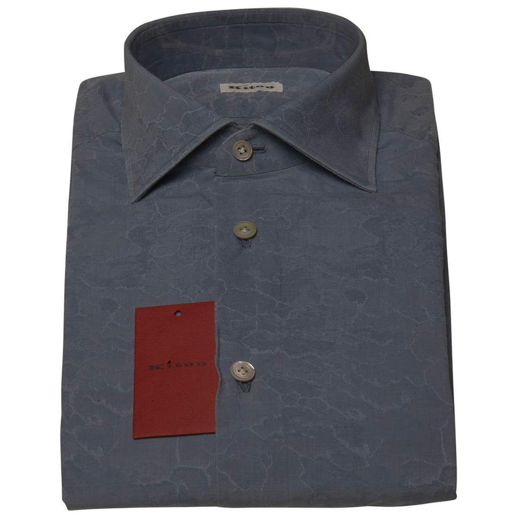 Kiton KITON Light Blue Cotton Shirt Light Blue 000